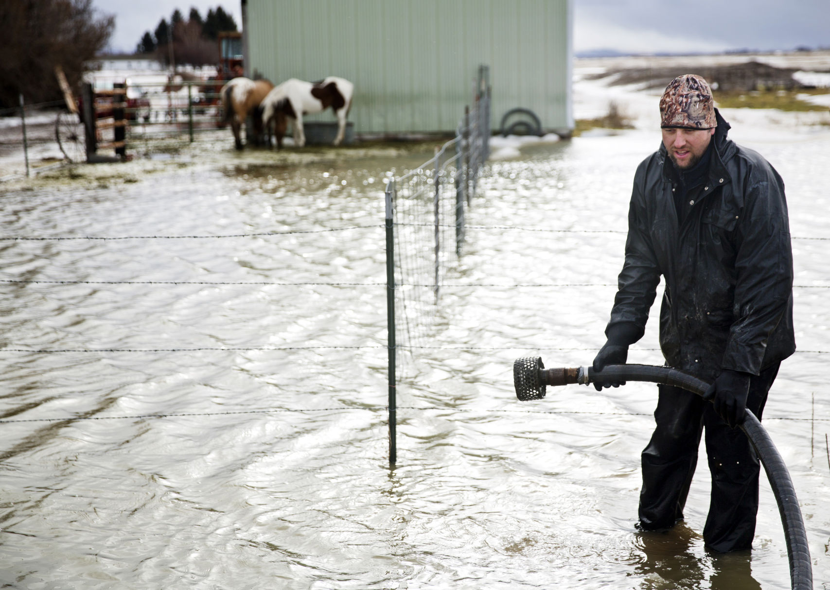 Burley flooding